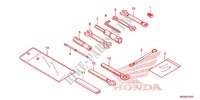TOOLS   BATTERY BOX for Honda NC 700 ABS 2012