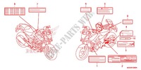 CAUTION LABEL (1) for Honda NC 700 X ABS 2012