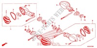INDICATOR (2) for Honda NC 700 X ABS 2012
