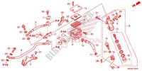 REAR BRAKE MASTER CYLINDER (NC700XA/XD) for Honda NC 700 X ABS 2012