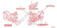 STICKERS for Honda NC 700 X ABS 2012