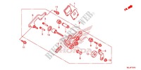 PARKING BRAKE CALIPER for Honda NC 700 X ABS DCT 2014