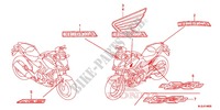 STICKERS for Honda NC 700 X ABS DCT 2014