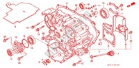 REAR TRANSMISSION CASE for Honda RUNE 1800 VALKYRIE painted wheels forward handlebar 2004