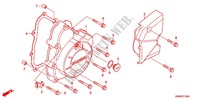 LEFT CRANKCASE COVER   ALTERNATOR (2) for Honda WAVE 110 Front brake disc, Kick start 2011