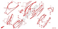 REAR COWL (AFS110B/C/D/E/F/H) for Honda WAVE 110 Front brake disc, Kick start 2011