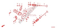 CAMSHAFT for Honda SPACY 110 2012