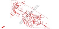 FRONT BRAKE CALIPER (NV400CB) for Honda STEED 400 J 2001