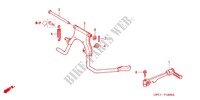STAND   KICK STARTER ARM for Honda TODAY 50 2006