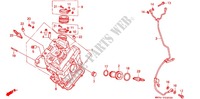 CYLINDER HEAD COVER (FRONT) for Honda PACIFIC COAST 800 1989