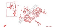 THROTTLE BODY ('00/'01) (PIECES CONSTITUTIVES) for Honda RVT 1000 R RC51 2000