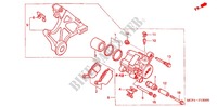 REAR BRAKE CALIPER for Honda RVT 1000 R RC51 2000