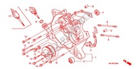 RIGHT CRANKCASE for Honda SCV 100 ACTIVA 2002