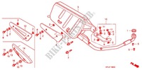 EXHAUST MUFFLER (SCV100CM2,5/SCV1109,B,D) for Honda SCV 110 ACTIVA 2009