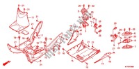 FLOOR PANEL for Honda SH 125 TOP CASE 2012