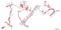 REAR BRAKE HOSE   BRAKE PIPE for Honda SH 125 TOP CASE 2012