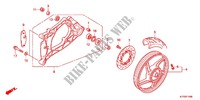 REAR WHEEL   SWINGARM for Honda SH 125 TOP CASE 2012