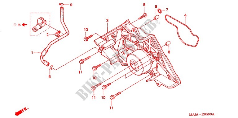 WATER PUMP for Honda ST 1100 ABS 2001