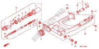SWINGARM   CHAIN CASE for Honda ST 1100 ABS 2002