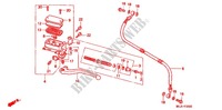 REAR BRAKE MASTER CYLINDER for Honda ST 1100 ABS II 2000