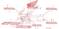 STICKERS for Honda ST 1100 1997