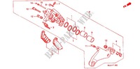 REAR BRAKE CALIPER for Honda ST 1100 2000