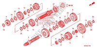 GEARBOX for Honda ST 1300 ABS RED 2009