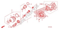 DRIVESHAFT   REAR ARM (2) for Honda FOURTRAX 420 RANCHER 4X4 AT 2010