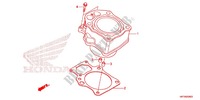CYLINDER for Honda FOURTRAX 420 RANCHER 4X4 AT 2012