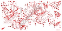 REAR FENDER for Honda FOURTRAX 420 RANCHER 4X4 Manual Shift 2016