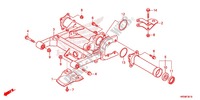 SWINGARM   CHAIN CASE for Honda FOURTRAX 420 RANCHER 4X4 Manual Shift 2016