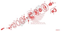 STARTER MOTOR CLUTCH for Honda FOURTRAX 420 RANCHER 2X4 BASE 2015