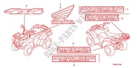 STICKERS for Honda FOURTRAX 420 RANCHER 2X4 BASE 2008
