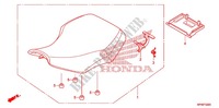 SINGLE SEAT (2) for Honda FOURTRAX 420 RANCHER 2X4 BASE 2011