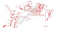 HANDLEBAR for Honda TRX 450 R SPORTRAX Electric Start WHITE 2013