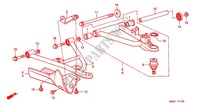 FRONT SUSPENSION ARM (TRX500FA'01 '04/FGA'04) for Honda FOURTRAX 500 FOREMAN RUBICON Hydrostatic 2004