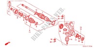 KNUCKLE (TRX500FA'01 '04/FGA'04) for Honda FOURTRAX 500 RUBICON Hydrostatic 2004