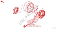 LEFT CRANKCASE COVER   ALTERNATOR (2) for Honda FOURTRAX 500 FOREMAN RUBICON Hydrostatic CAMO 2012
