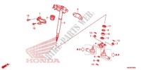 STEERING SHAFT (TRX500FA) for Honda FOURTRAX 500 FOREMAN RUBICON Hydrostatic CAMO 2012