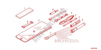 TOOLS   BATTERY BOX for Honda FOURTRAX 500 FOREMAN RUBICON Hydrostatic CAMO 2012