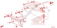 FRONT SUSPENSION ARM for Honda FOURTRAX 500 FOREMAN RUBICON Hydrostatic CAMO 2013