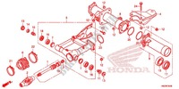 SWINGARM   CHAIN CASE for Honda FOURTRAX 500 FOREMAN RUBICON Hydrostatic CAMO 2013