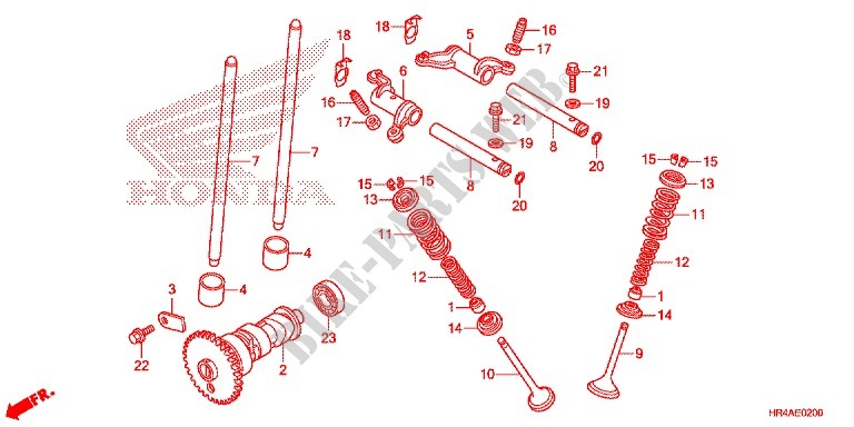 CAMSHAFT for Honda FOURTRAX 500 FOREMAN 4X4 Electric Shift, Power Steering Camo 2016