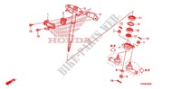 STEERING SHAFT (TRX500FE/FM) for Honda FOURTRAX 500 FOREMAN ES 2010