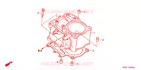 CYLINDER for Honda FOURTRAX 500 FOREMAN RUBICON GPS 2005