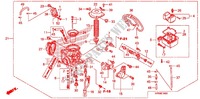 CARBURETOR O.P. KIT for Honda FOURTRAX 500 FOREMAN 4X4 Electric Shift, Power Steering 2010