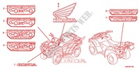 STICKERS for Honda FOURTRAX 500 FOREMAN 4X4 Electric Shift, Power Steering 2013