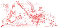 HANDLE PIPE/TOP BRIDGE (2) for Honda VFR 1200 F 2013