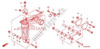 REAR SHOCK ABSORBER (2) for Honda VFR 1200 DCT 2011