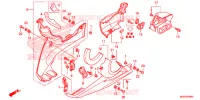 LOWER COWL for Honda VFR 1200 DCT 2014